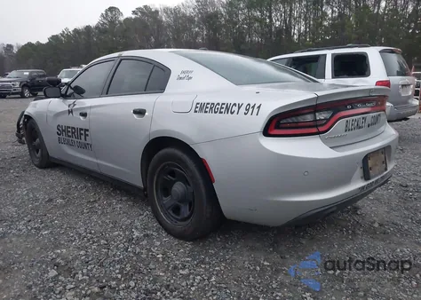 2019 Dodge Charger Police Rwd z USA, uszkodzony, nr VIN 2C3CDXAT1KH688614